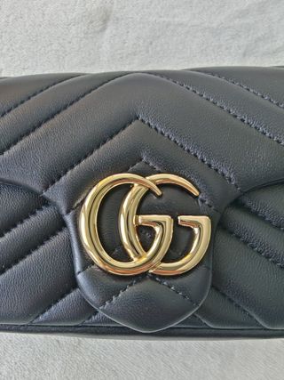 Borsa Gucci Marmont Mini Nera | Bolso Hombro