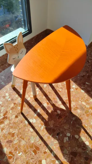 Mesa y Silla Infantil Diseño Zorro