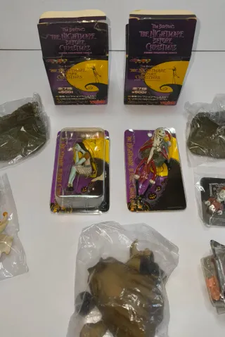 Lote Figuras Pesadilla antes de Navidad Disney