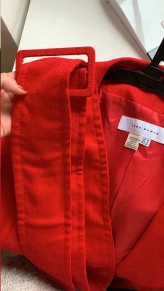 Chaqueta Zara Roja