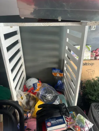 Cuna de bebé blanca