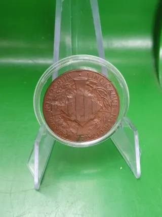 Moneda 5 céntimos Unió Catalanista 1900