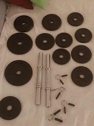 Mancuernas Ajustables jasta 10kg cada una