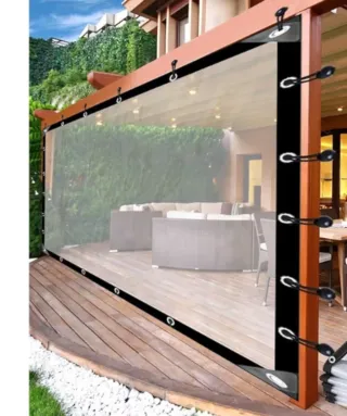 Telo trasparente per copertura 3x6m