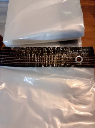 Telo trasparente per copertura 3x6m