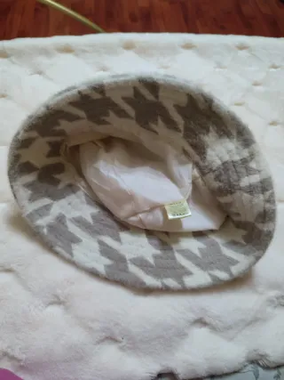 Cappello donna fantasia houndstooth
