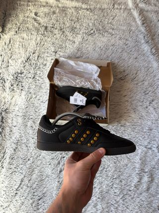 Adidas Samba OG Studs Black/Gold Talla 37