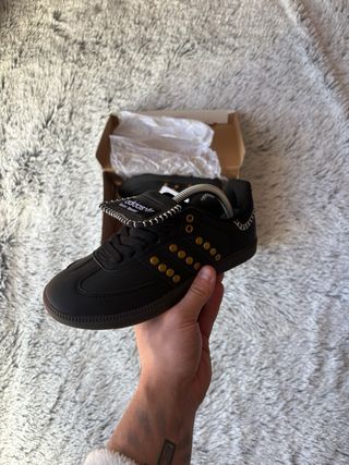 Adidas Samba OG Studs Black/Gold Talla 37