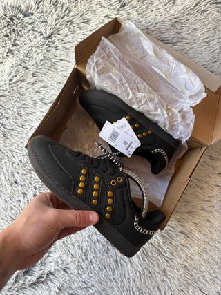 Adidas Samba OG Studs Black/Gold Talla 37