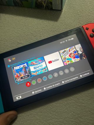 Nintendo Switch + Juego Sports + Accesorios