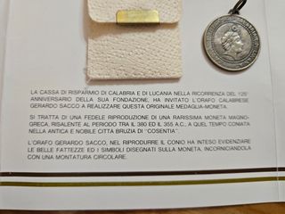 Medaglia Gerardo Sacco 125° Anniversario