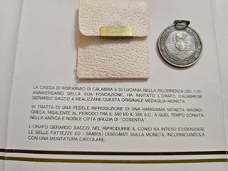Medaglia Gerardo Sacco 125° Anniversario