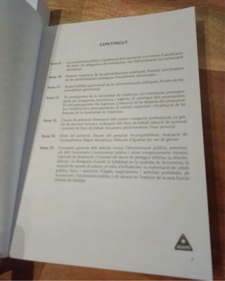 Libros Oposiciones Cossos Especials ADAMS 2026.