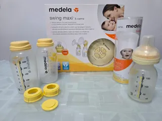 Sacaleches Medela Swing Maxi + Lote Lactancia