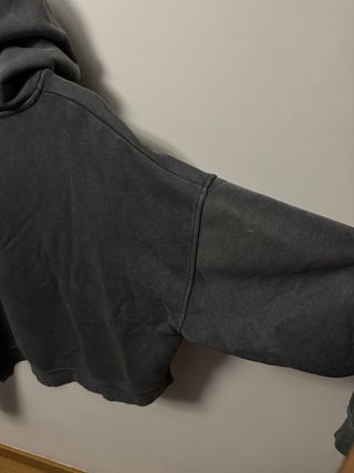 Sudadera gris Oversize ZARA – Talla M