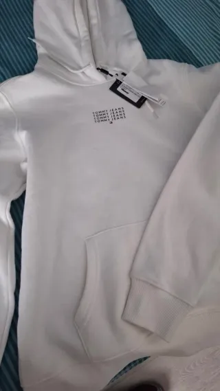 Sudadera Tommy Jeans Blanca