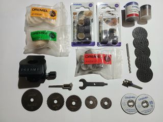 Accesorios Dremel lijas tambor y conos
