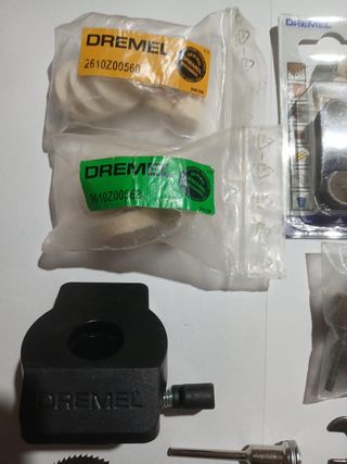 Accesorios Dremel lijas tambor y conos