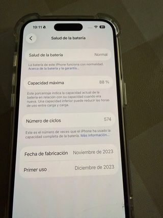 iPhone 15 Pro 256GB Blanco