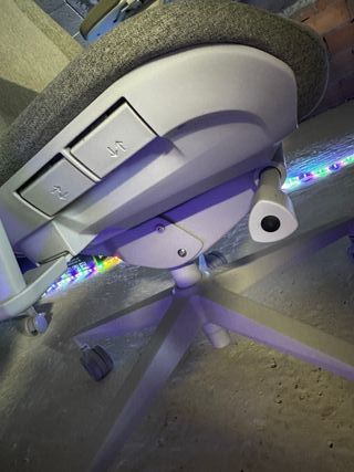 Silla de Oficina Fractal Beige/Gris