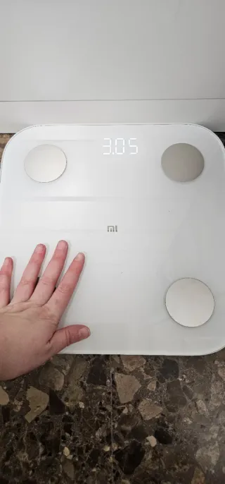 Báscula Xiaomi Blanca