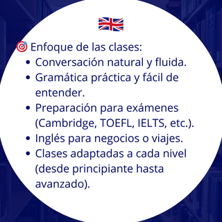 Clases Particulares de Inglés Profesor Nativo