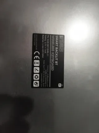 Teclado Smart Backlit BT Gris