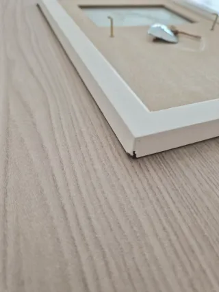 Portachiavi da parete con portafoto