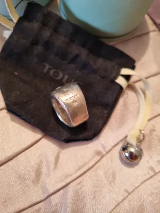 Anillo Tous Plata y Perla Talla 10 tienda  ORIGIN.