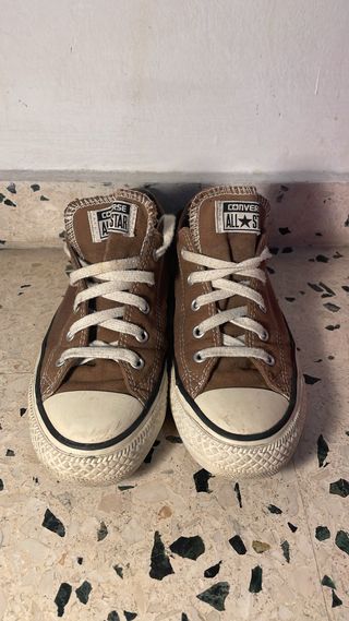 Converse All Star Marrones Talla 36.5
