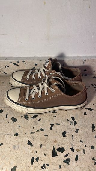 Converse All Star Marrones Talla 36.5