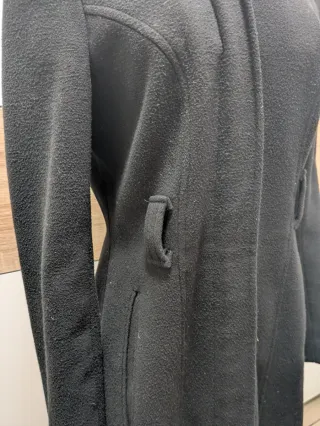 Cappotto Maidoma Nero Strutturato Taglia M