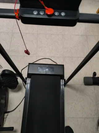 Cinta de andar, de correr,negra eléctrica