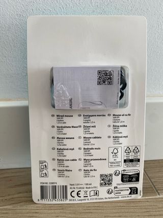 Ratón Óptico Pro Logic Cableado 1600 DPI