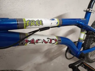 Bicicleta BMX Monty Infantil Azul