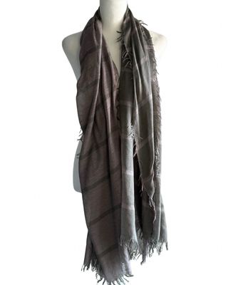 Sciarpa donna verde e rosa