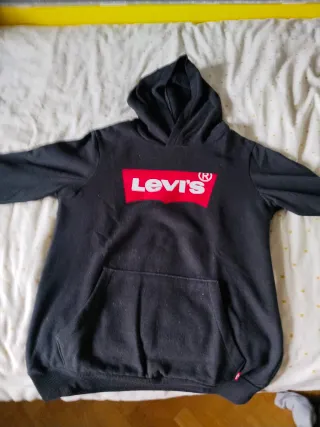 Sudadera Levi's Negra con Logo