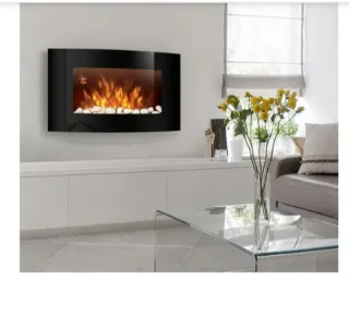 Calefactor pared chimenea decorativa