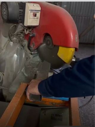 Tronzadora aluminio profesional PERFECTO ESTADO