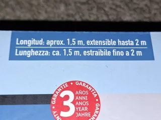 Flexo Ducha Extensible Livarno 1.5-2m