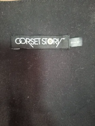 Corsé negro sin estrenar talla única