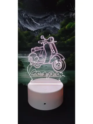 Lámpara LED Vespa con Mando