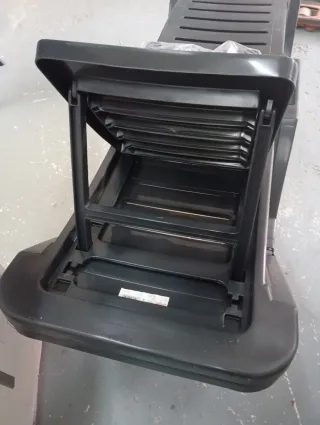 Set 2 Tumbonas con mesa auxiliar