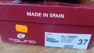 Zapatos de mujer negros charol