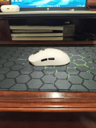 Ratón Gaming Inalámbrico HXSJ T20 - Blanco - RGB