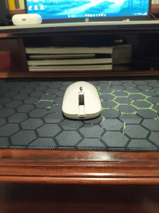 Ratón Gaming Inalámbrico HXSJ T20 - Blanco - RGB