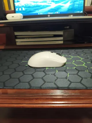 Ratón Gaming Inalámbrico HXSJ T20 - Blanco - RGB