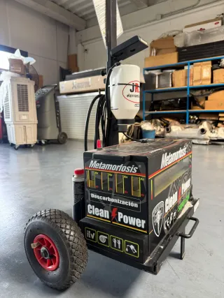 Máquina Descarbonización Metamorfosis Clean Power