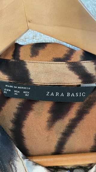 Blusa Zara animal print