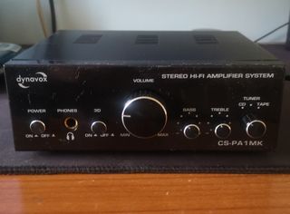 Amplificatore Stereo Dynavox CS-PA 1MK Nero